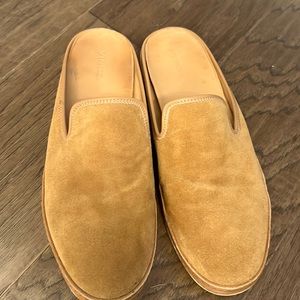 Women's Vince suede mules size 10